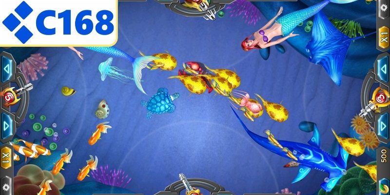 Giao diện game bắn cá đổi thưởng sắc nét tại nhà cái