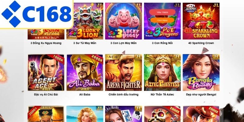 Danh sách tựa game được yêu thích nhất