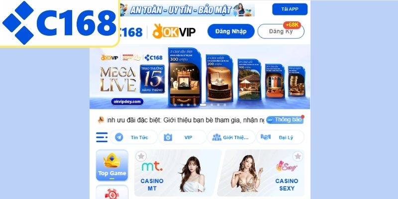 Giới thiệu C168 qua quá trình phát triển mạnh mẽ